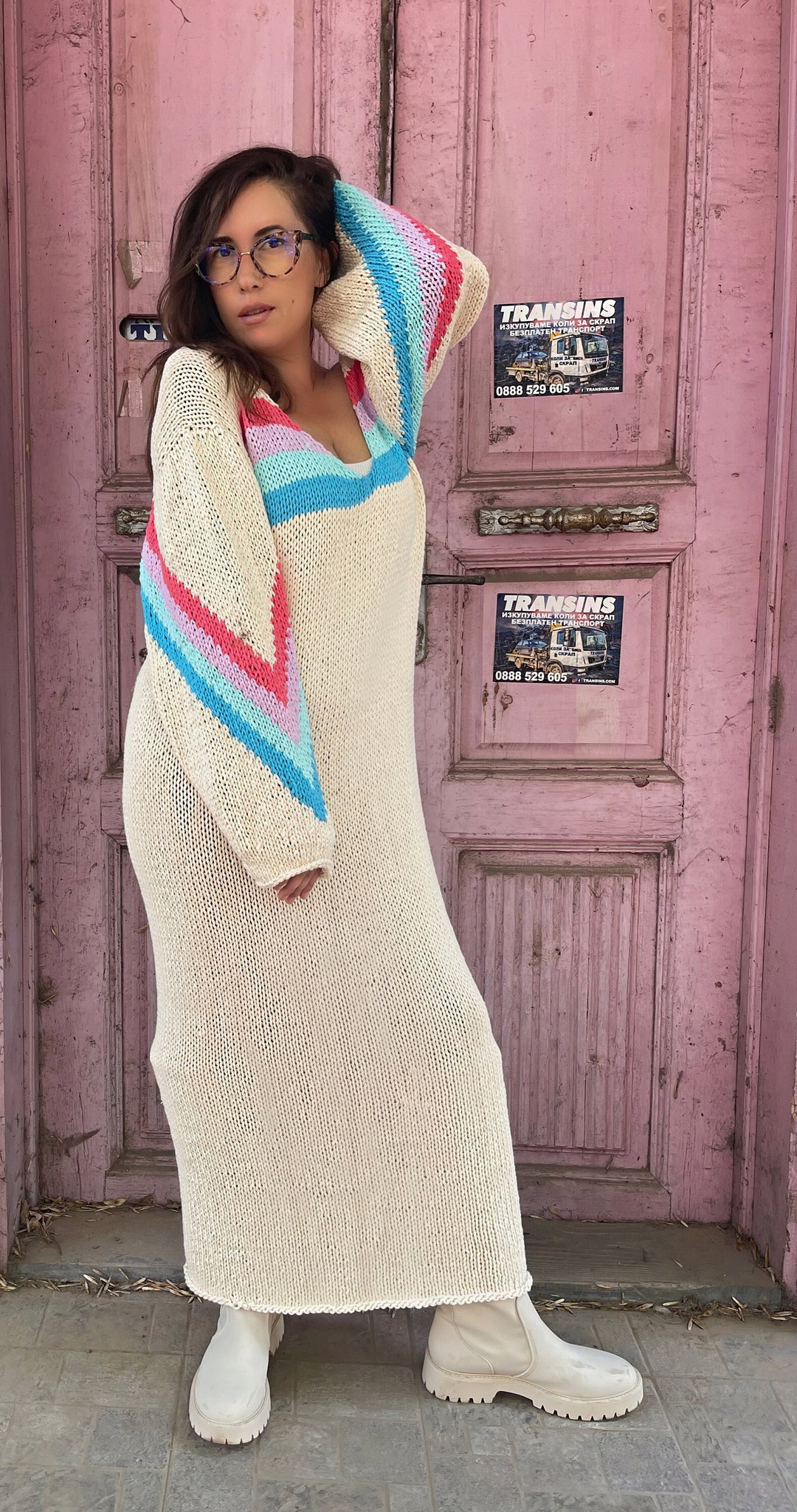 KINDRED Square Neck Organic Cotton Dress main image 1