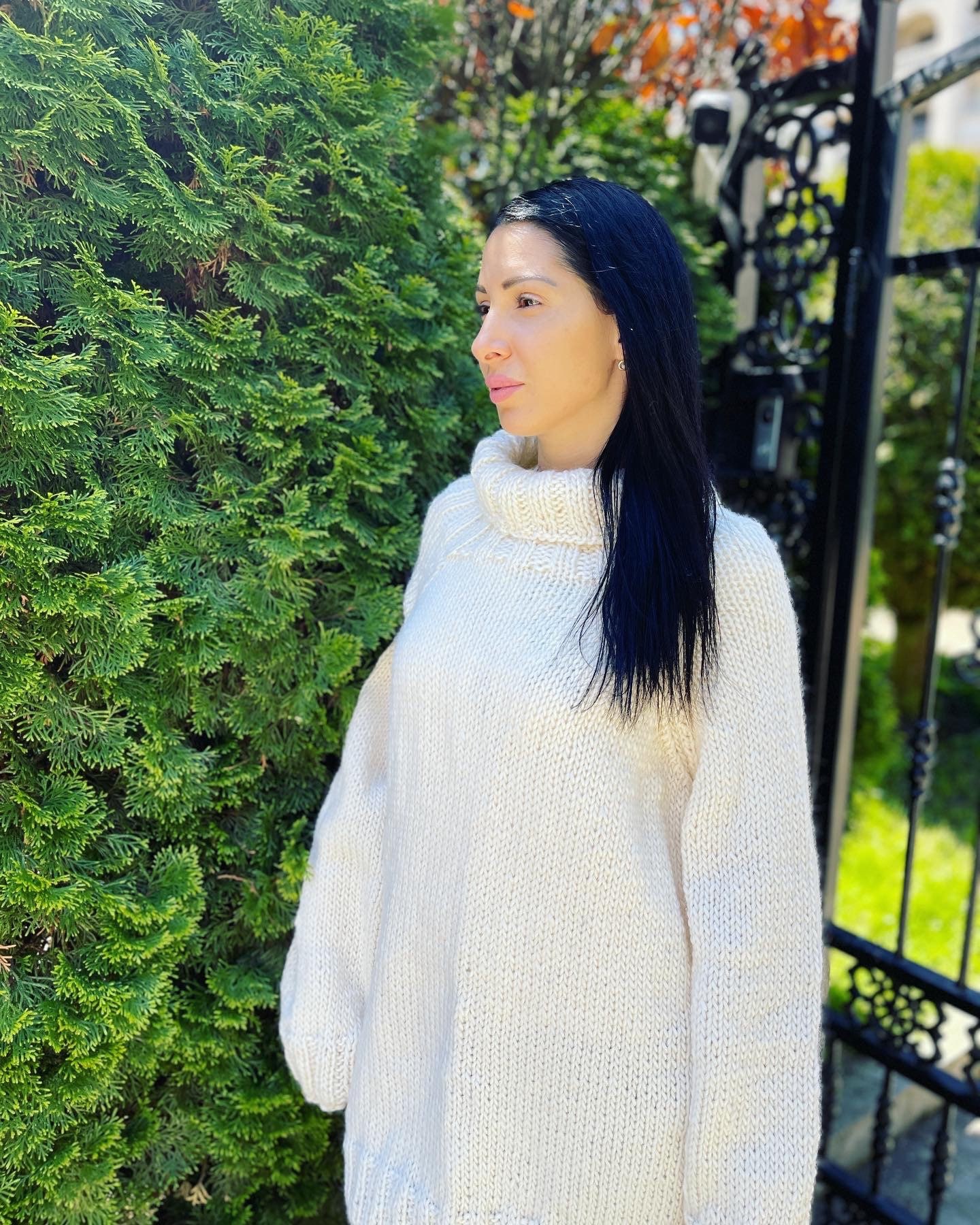 Knit Wool Pullover Winter Women 