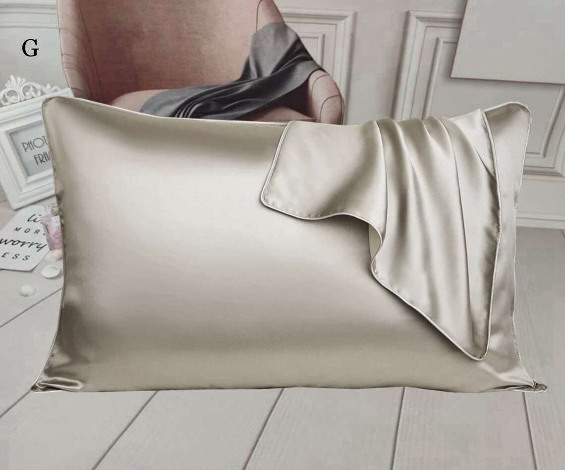 Mulberry Silk pillowcase 22 Momme pillowcase pillow case Silk Etsy