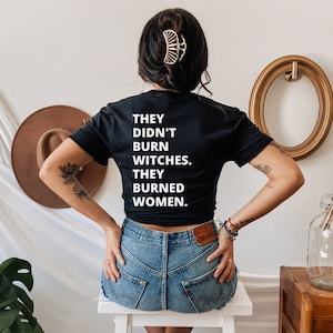 F * ck The Patriarchy Feminist Shirt Vintage Aesthetic Equal Rights Shirt Empowered Woman Feminist Gift for Her Trendy Aesthetic Clothes
