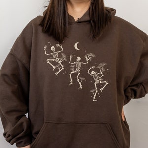 Skeleton Mushroom Hoodie Goblincore Hoodie Fairycore Clothing Fairycore Hoodie Dark Academia Hoodie Dark Academia Clothing