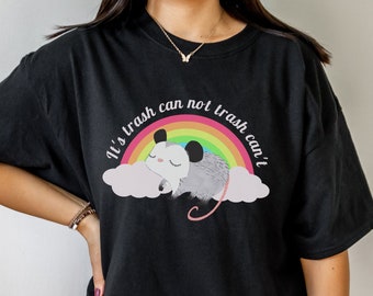 Opossum Shirt Opossum Lover Gift Weirdcore Shirt Funny Shirts That Go Hard Anxiety Shirt Opossum Lover Shirt Possum Gift Mental Health Shirt