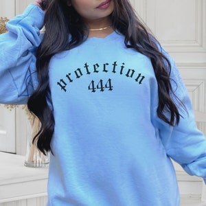 Felpa 444 Intuition Felpa con numero angelo girocollo Celestial Alt