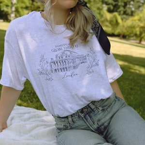 Camicia Shakespeare Globe Theatre Camicia rinascimentale londinese Camicia poeta Camicia medievale saffica vittoriana