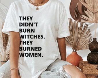 F*ck The Patriarchy Front Print Feminist Equal Rights Vintage Aesthetic Shirt Empowered Feminist Gifts for Women Trendy Aesthetic Clothes