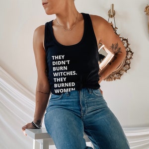 Pieprzyć patriarchat Tank Top Feministyczne Równe Prawa Hex Patriarchat Tank Top Wzmocnione Feministyczne Prezenty dla Kobiet Modne Estetyczne Ubrania
