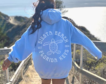 Siesta Beach Hoodie Coconut Girl Trendy Hoodie Granola Girl Aesthetic Hoodie Beach Sunset Hoodie Coconut Girl Kleidung California Hoodie