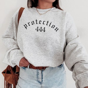 Felpa 444 Intuition Felpa con numero angelo girocollo Celestial Alt