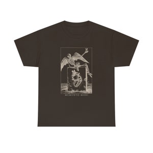 Memento Mori Grunge Fairy Poet Shirt Momento Mori Dark Academia Shirt Y2K Fairy Grunge Goblincore Tarot Card Shirt Memento Mori T Shirt image 4