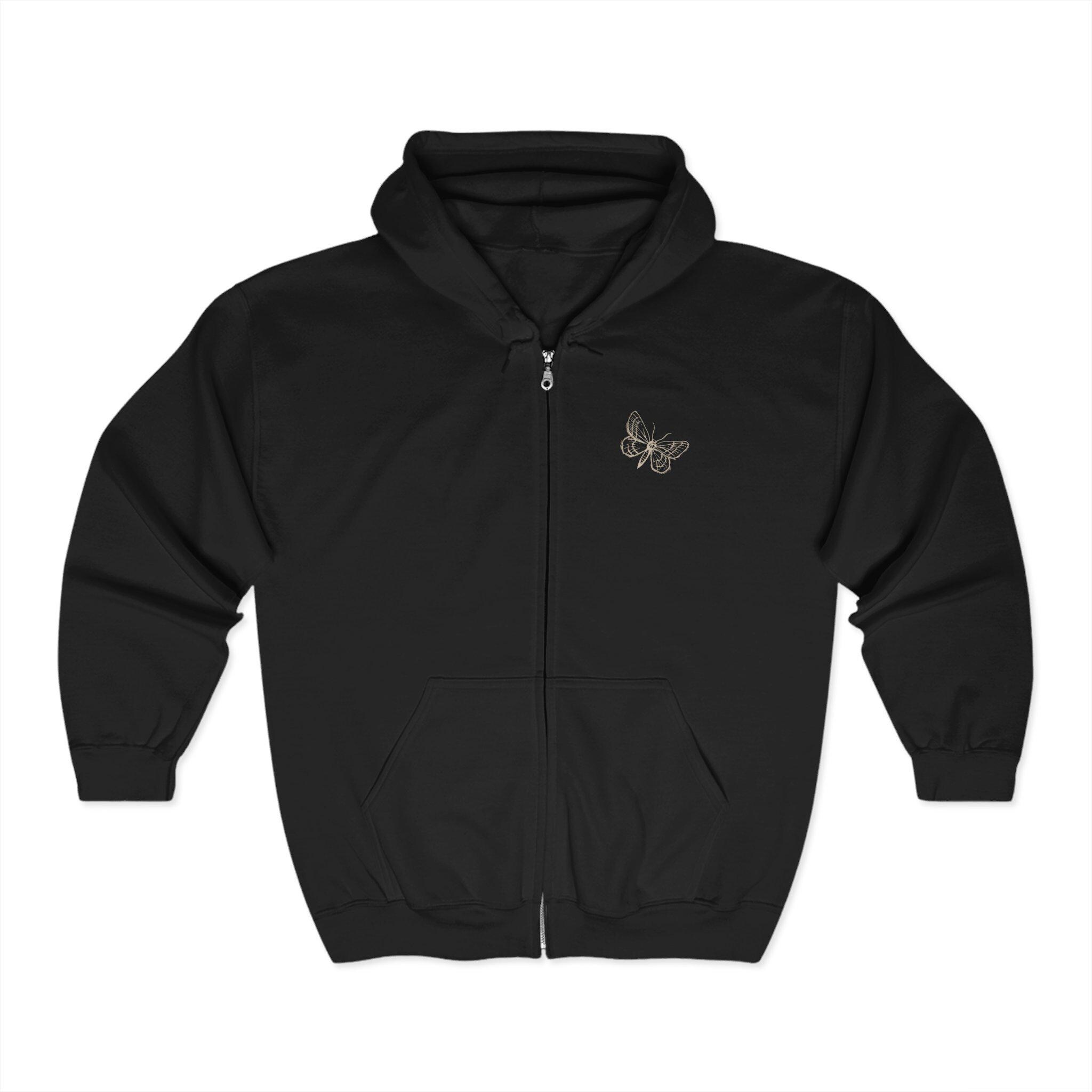 Fairy Grunge Cottagecore Zip Up Hoodie