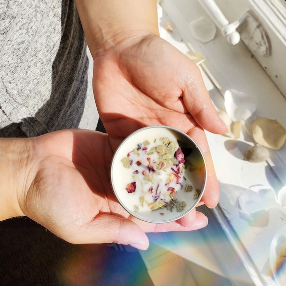 Rose + Tonic Candle,Soy Candle,Hippie Hour Candle,Happy Hour Gift,Botanical Candles,Aromatherapy,Gift for Her,Unique Gift,Purrfect Sunday