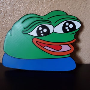 peepoHappy Desk/Wall Decor | 3D Printed