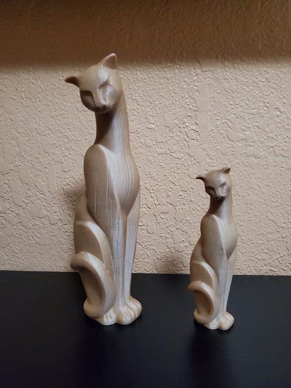 Wood Cat Statue Tarkov | 3D Printed - Etsy