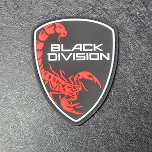Black Division Patch