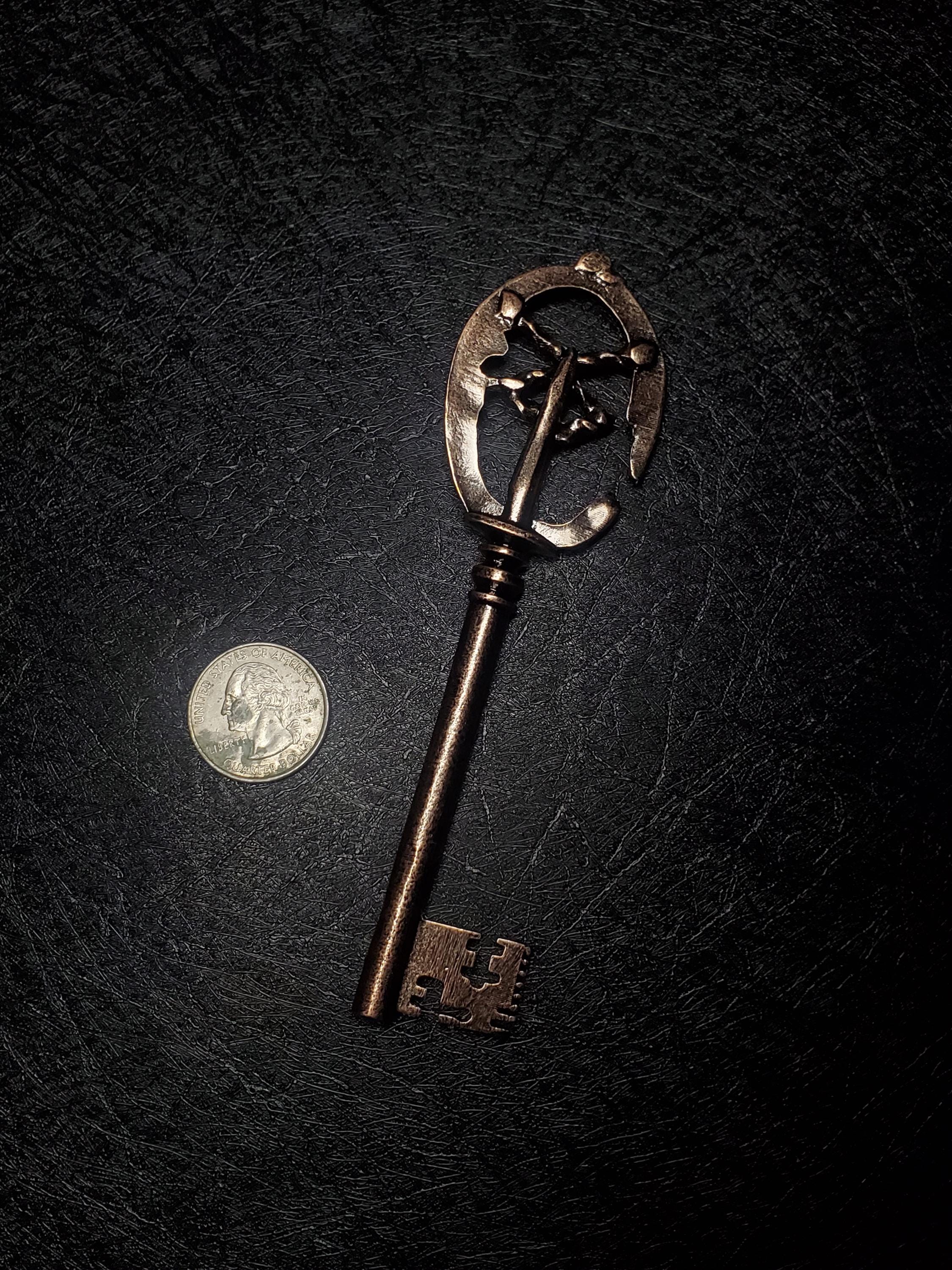 Re4:remake Hunter's Lodge Key [metal] - Etsy
