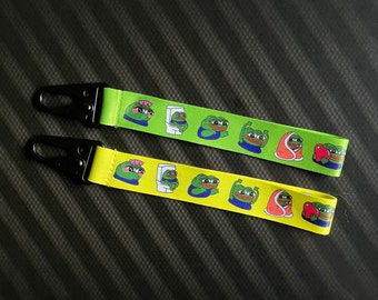 Peepo Wrist Keychains