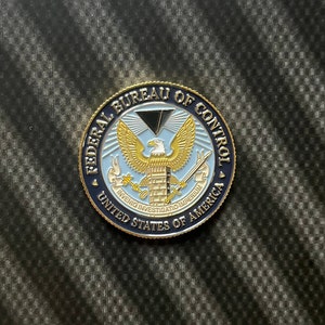 Federal Bureau of Control Coin