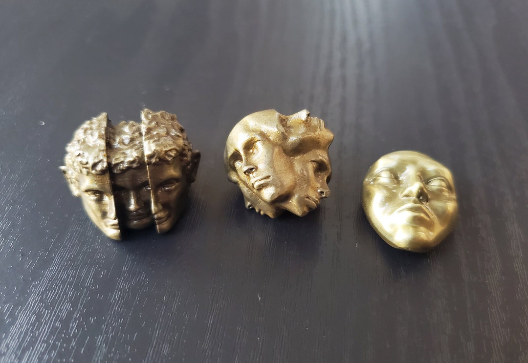 Chaos Exalted Divine Vaal Orbs 1in Metal Etsy
