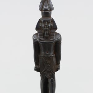 Black Ramesses - Rare Black Egyptian Statue of Ramesses The Great - Pharaoh Ramesses Statue - Handmade In Egypt - Free Shipping