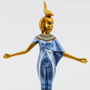 The Scorpion Goddess Serket Statue - Unique Ancient Egyptian Replica of The Mighty Selket - Egyptian Goddess Serqet - Handmade In Egypt