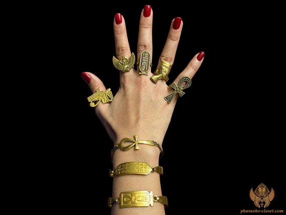 Egyptian Jewelry Egyptian Queen Nefertiti Bracelets For Women | eBay