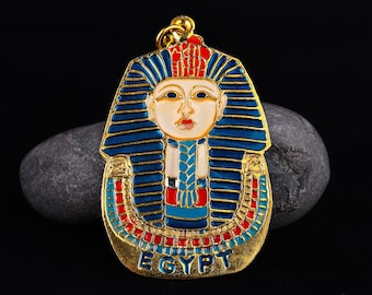 黄金の古代エジプトのツタンカーメン・ウセク首輪 - ツタンカーメン王