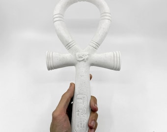アンク。生命の鍵。エジプトで精巧に作られた力強いエジプトの十字架