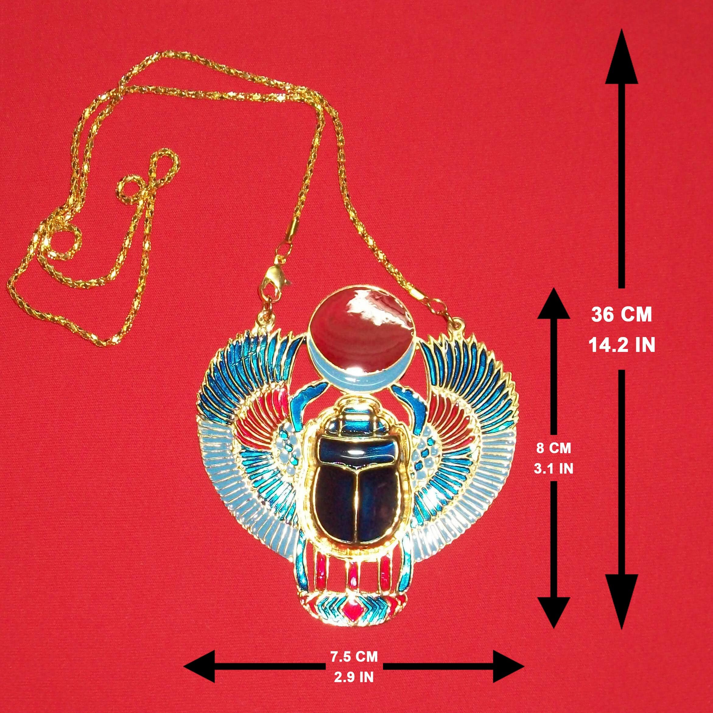 安心国内発送★TEMPLE OF THE SUN/お守りScarab Necklace♪ Scarab Necklace Gold Vermeil – Temple of the Sun US