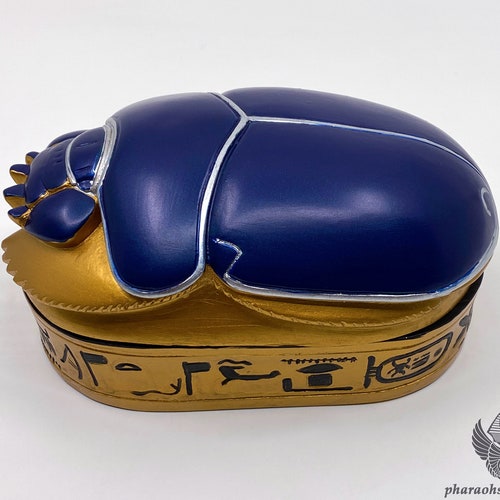 Charming Scarab Egyptian Jewelry Box Available in 4 Colors - Etsy