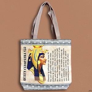 Queen Cleopatra Double Strap Shoulder Bag - Unique High Quality Egyptian Bag For Multi-Purpose Use - Masterfully Handmade in Egypt