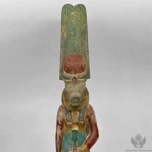 Rare Large Statue of Goddess Sekhmet - Uniquely Designed Statue of The Lioness Goddess of Egypt Sekhmet - Carefully Handmade In Egypt