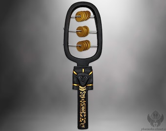 The Magical Sacred Sistrum of Goddess Hathor - Powerful Egyptian Tool For Rituals Activations Ceremonies and More - Handmade In Egypt