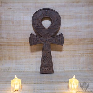 The Ankh of Love - Powerful Egyptian Cross for Spirituality and More - Carefully Activated In Giza Pyramid - Handmade In Egypt