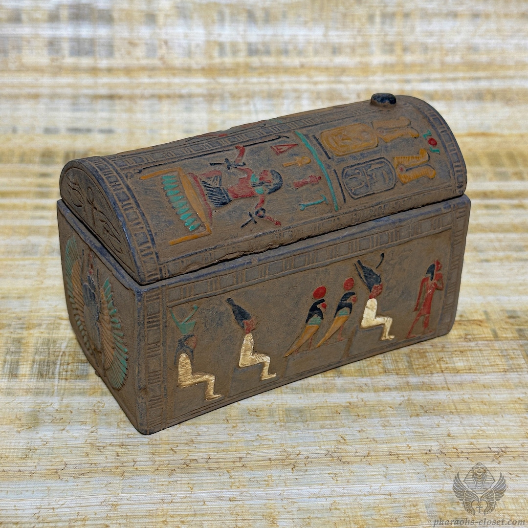 Osiris Jewelry Box Unique Ancient Egyptian Jewelry Box of God Osiris
