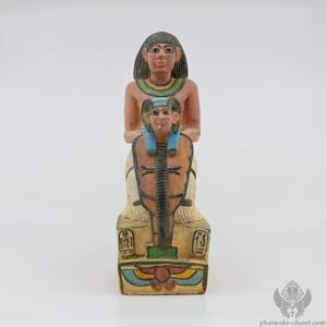 The Royal Offerings Egyptian Statue - Carefully Handmade In Egypt - Free Shipping