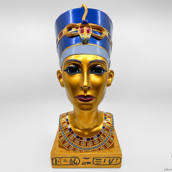 Large Nefertiti Egyptian Queen Statue Etsy