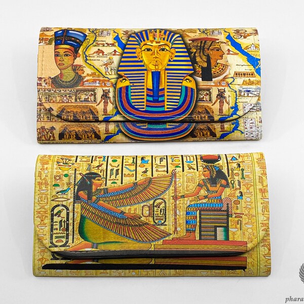 Egyptian Wallet Women Etsy