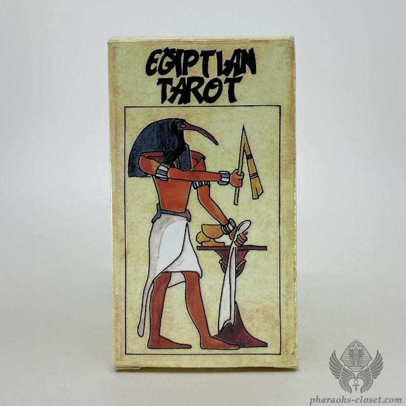 The Original Egyptian Tarot Deck of God Thoth Unique 78 Etsy Canada