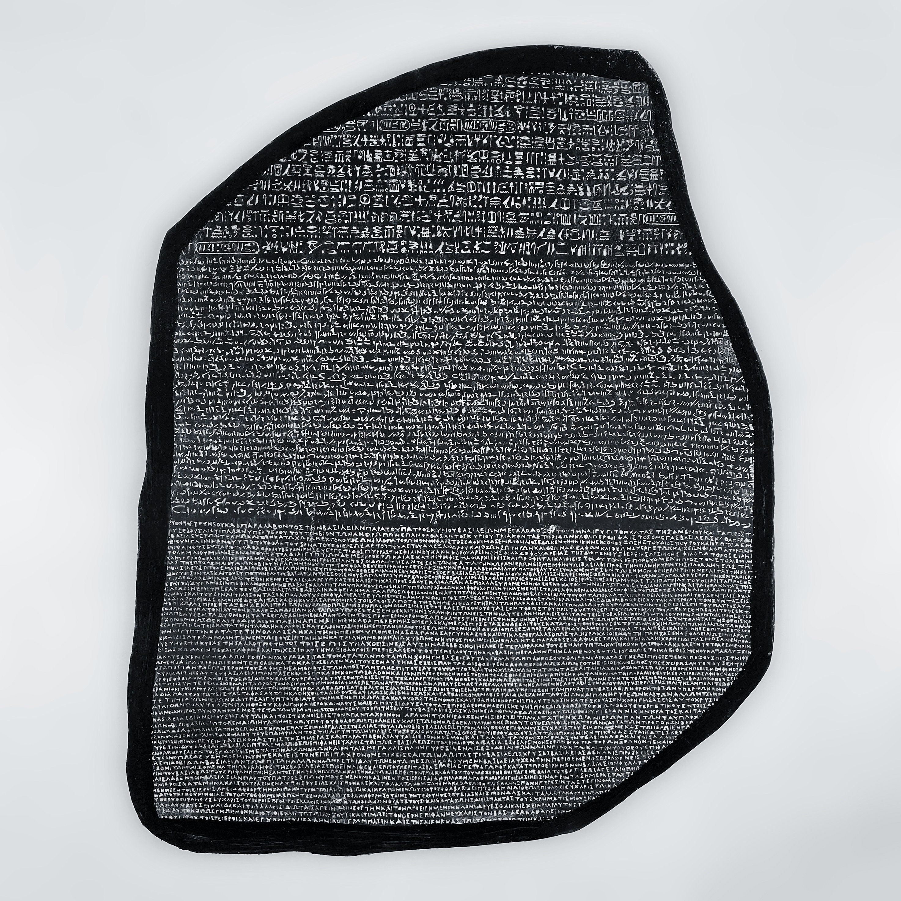 The Rosetta Stone Replica of Ancient Egyptian Monument - Etsy