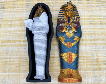 魅力的なツタンカーメンの棺 - 古代エジプトのアンティークコレクター