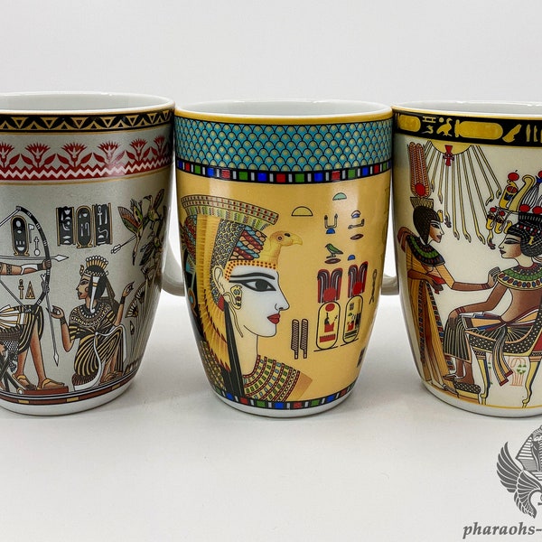 Egyptian Mugs Etsy