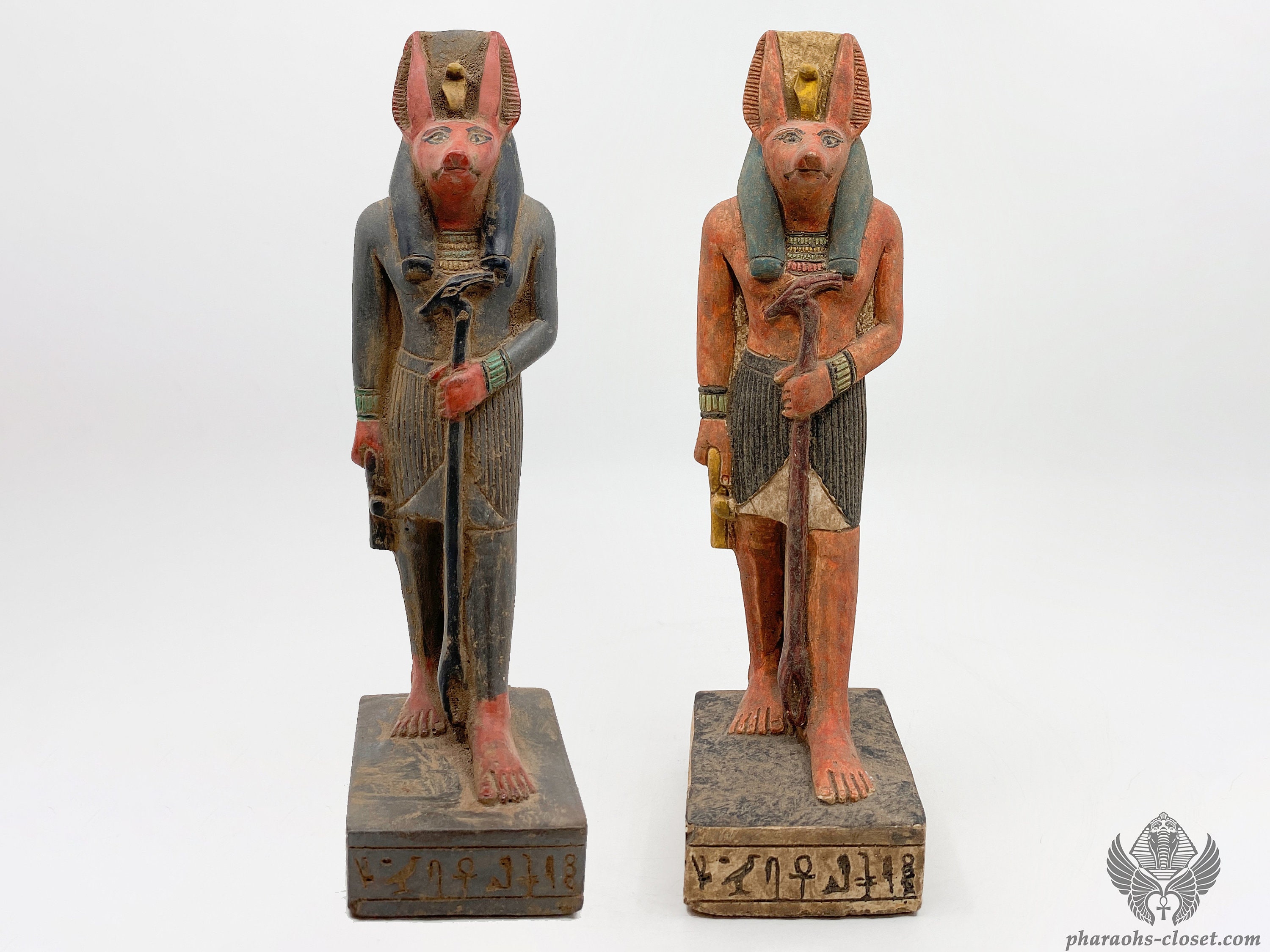 守護神アヌビス - 古代エジプトの強大な神アヌビスのユニークな像