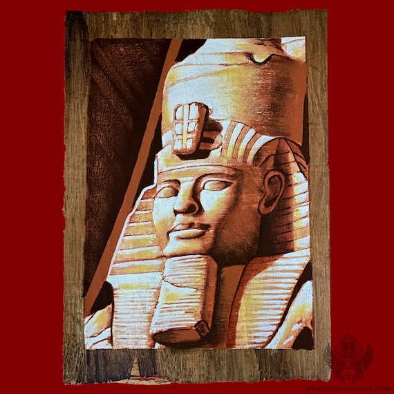 エジプトパピルス画 ラムセスチャリオット 【公式通販】