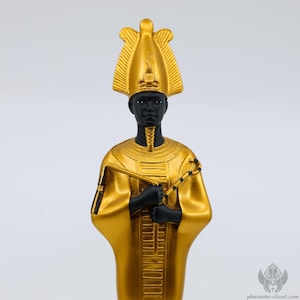 Twin Flame Bringer Osiris - Powerful Egyptian Statue For Attracting True Love - Handmade and Activated In Egypt