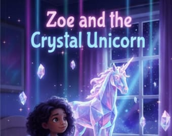 Zoe and the Crystal Unicorn Story Book | Illustrated Kids Fantasy (PDF)