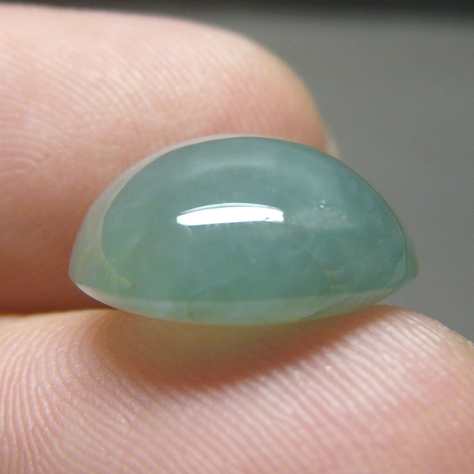 11.40 CT Burmese Jadeite Jade Gemstone Green Jadeite Cabochon Etsy