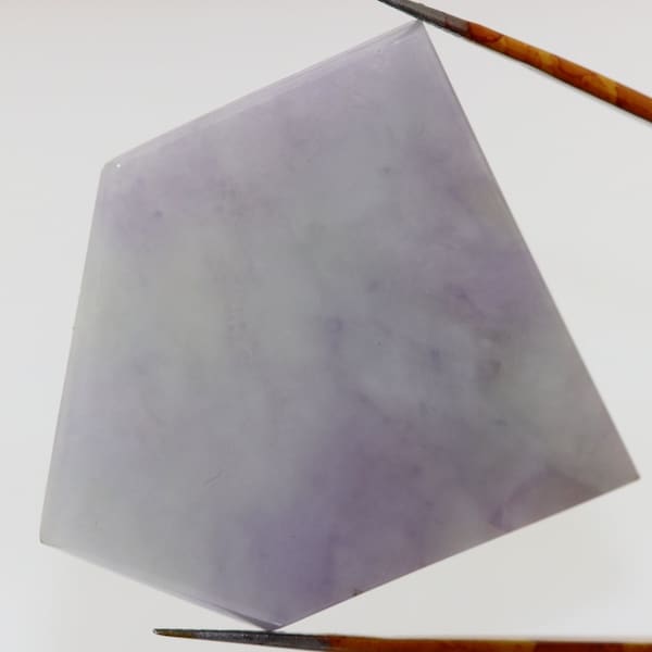 Burmese Jade Slab, Raw Jade from Burma, Rough Jade Stone. Natural Jadeite 93.30 CT Certified