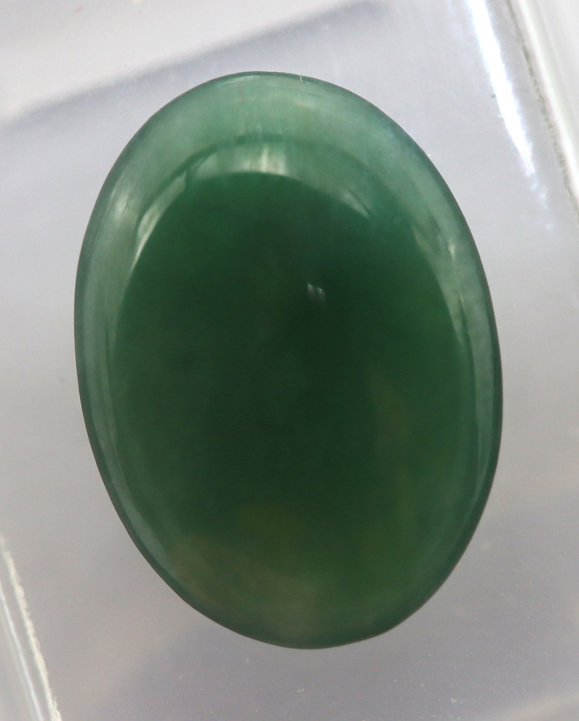 4.72 CT Deep GREEN Jadeite Jade Gem Stone CERTIFIED Grade A Etsy