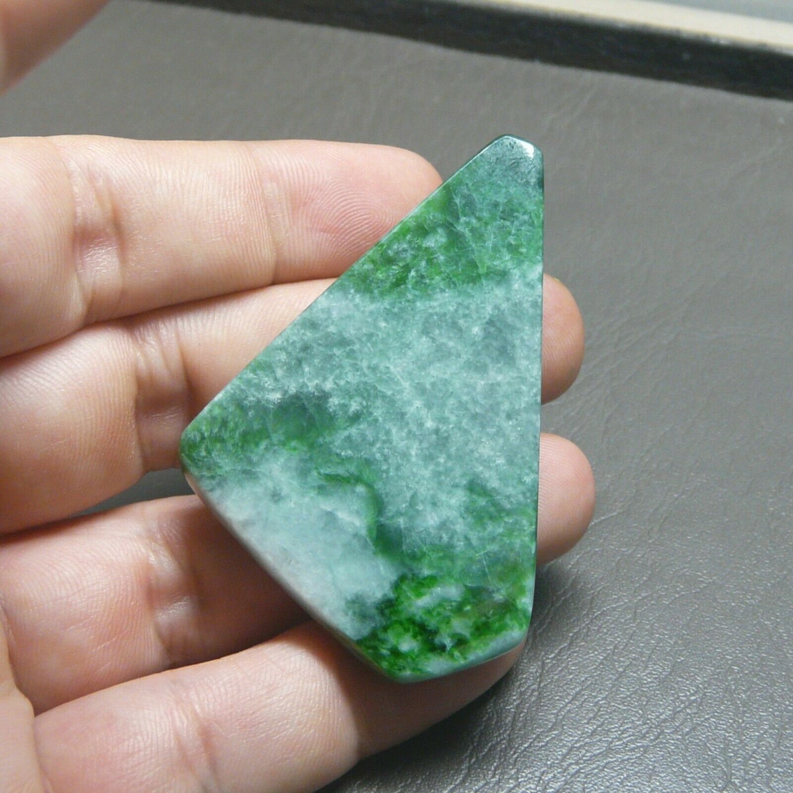 Losa pulida de jadeíta en bruto piedra de jadeíta genuina de Etsy México
