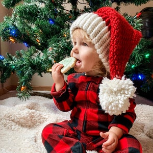 Santa Hat, baby santa hat, Santa, stocking stuffer, Christmas gift, Christmas hat, Christmas accessories, ugly sweater party, Christmas